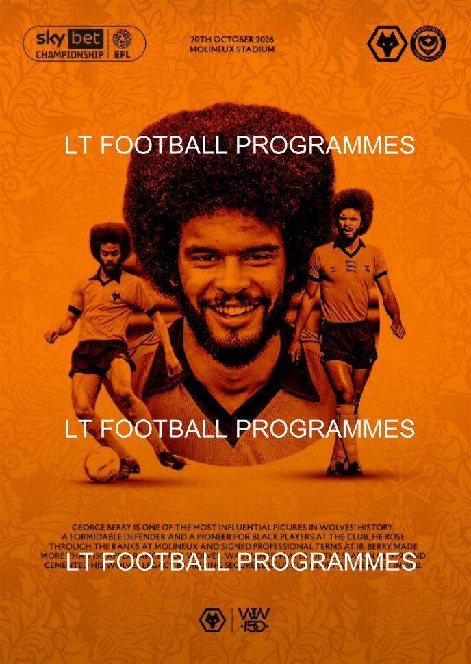 WOLVES v PORTSMOUTH 2026/27